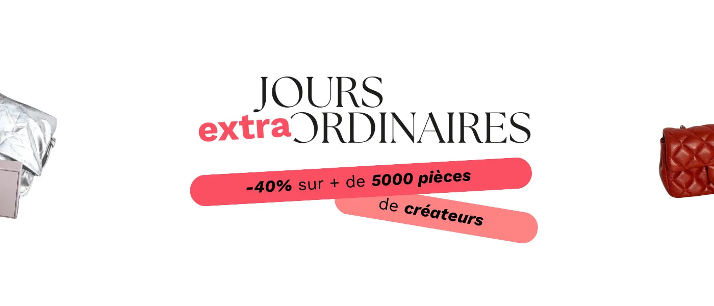 Les jours Extra Ordinaires Jaiio -40% sur des milliers de pièces de créateurs pendant 1 semaine seulement