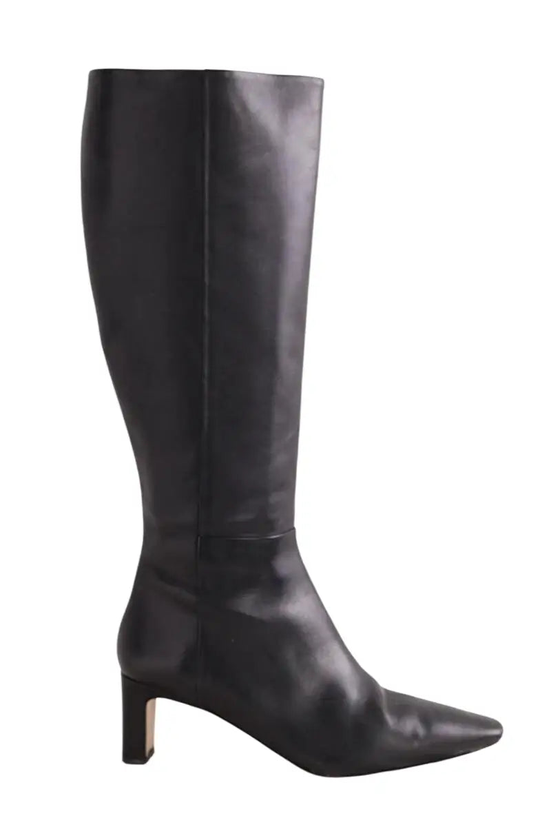 Bottes LK Bennett Margarite Noir en Cuir, taille 37 - Seconde Main