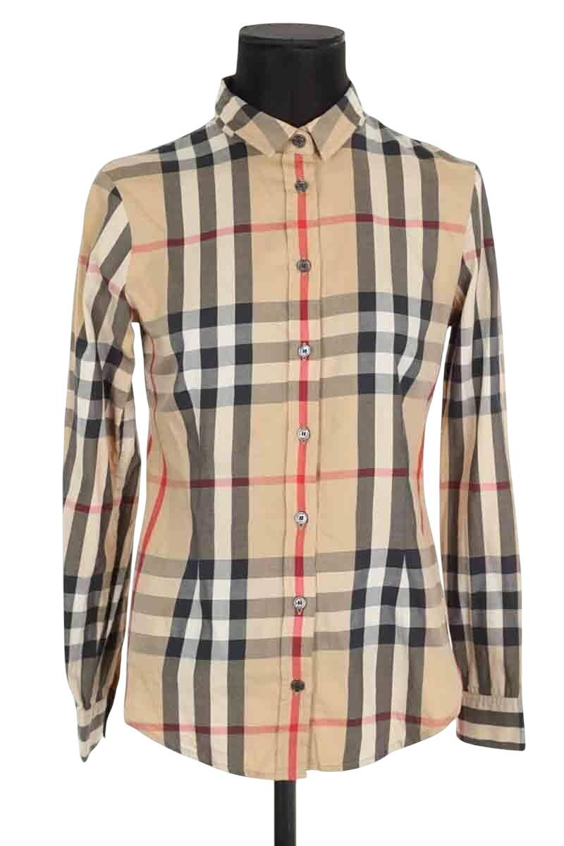 Chemises Burberry Marron
