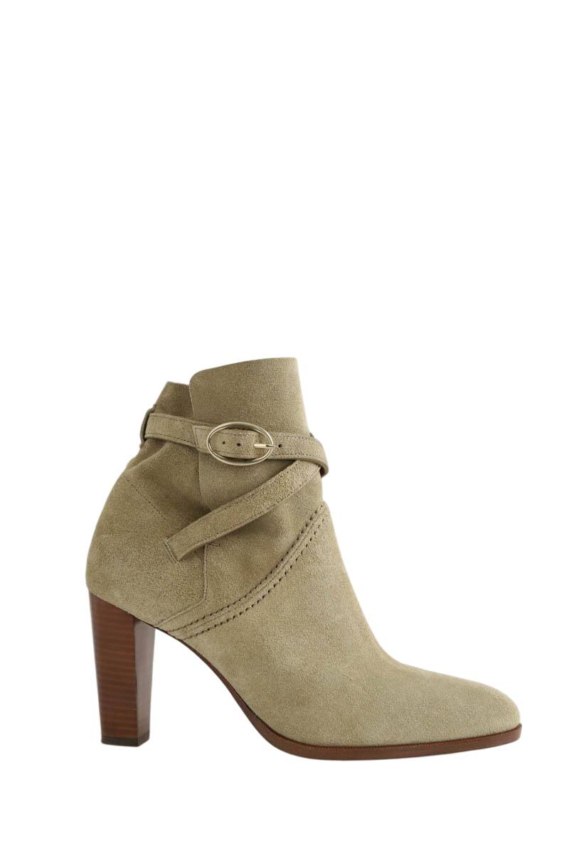 Bottines Vanessa Bruno - Cuir - Taille 39 - Imprimé Animal - Talon 5.5cm - Neuf