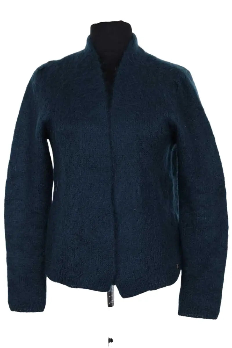 Cardigan Des Petits Hauts Bleu en Laine, taille S - Seconde Main