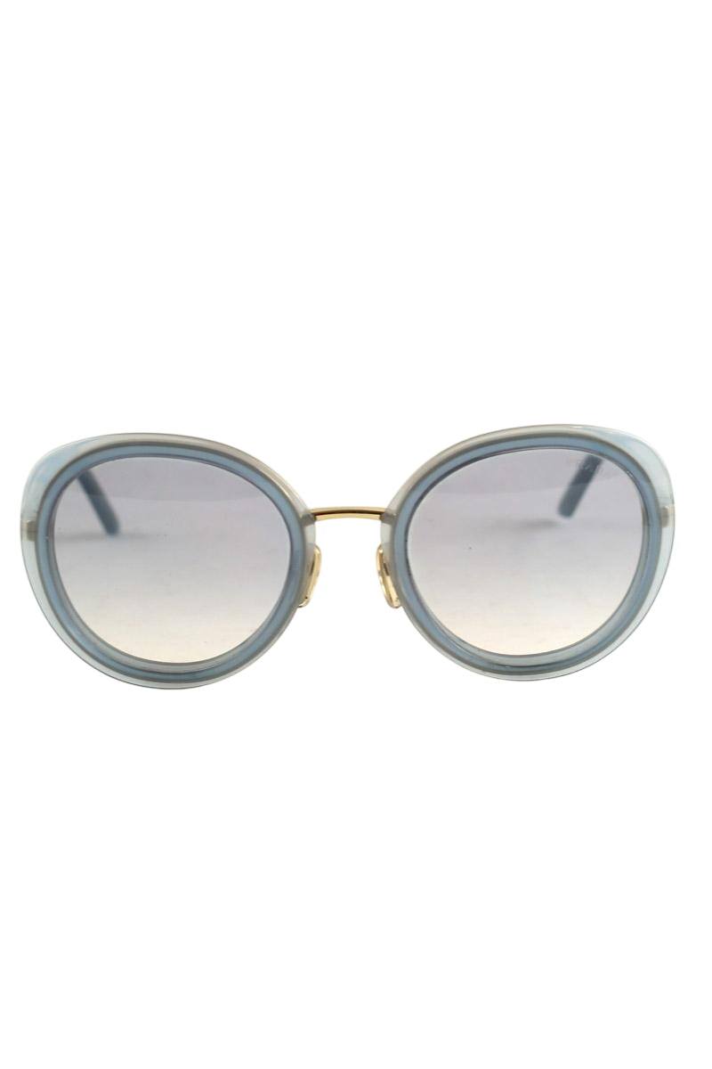 Lunettes surdimensionné Prada Bleu