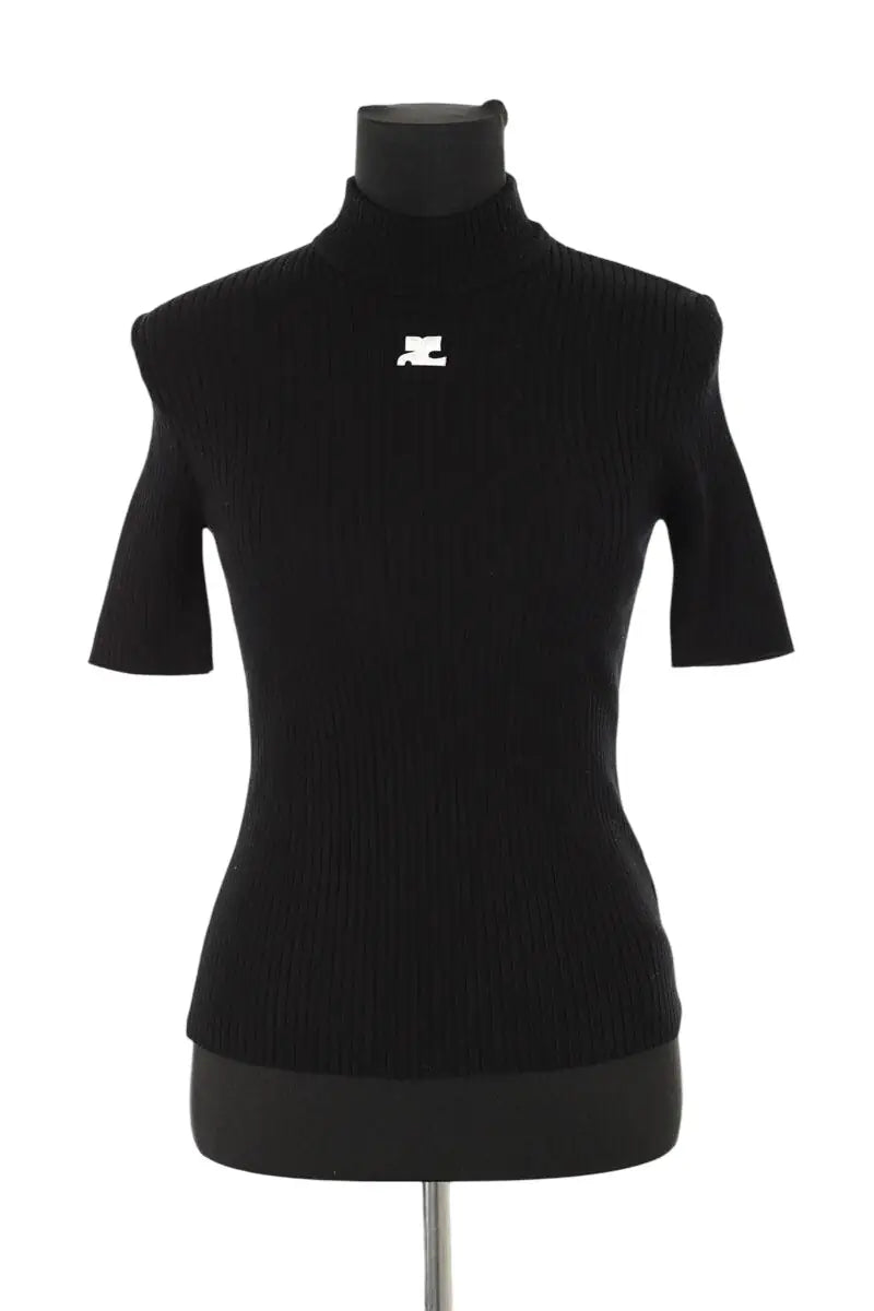 T-shirt Courrèges Noir