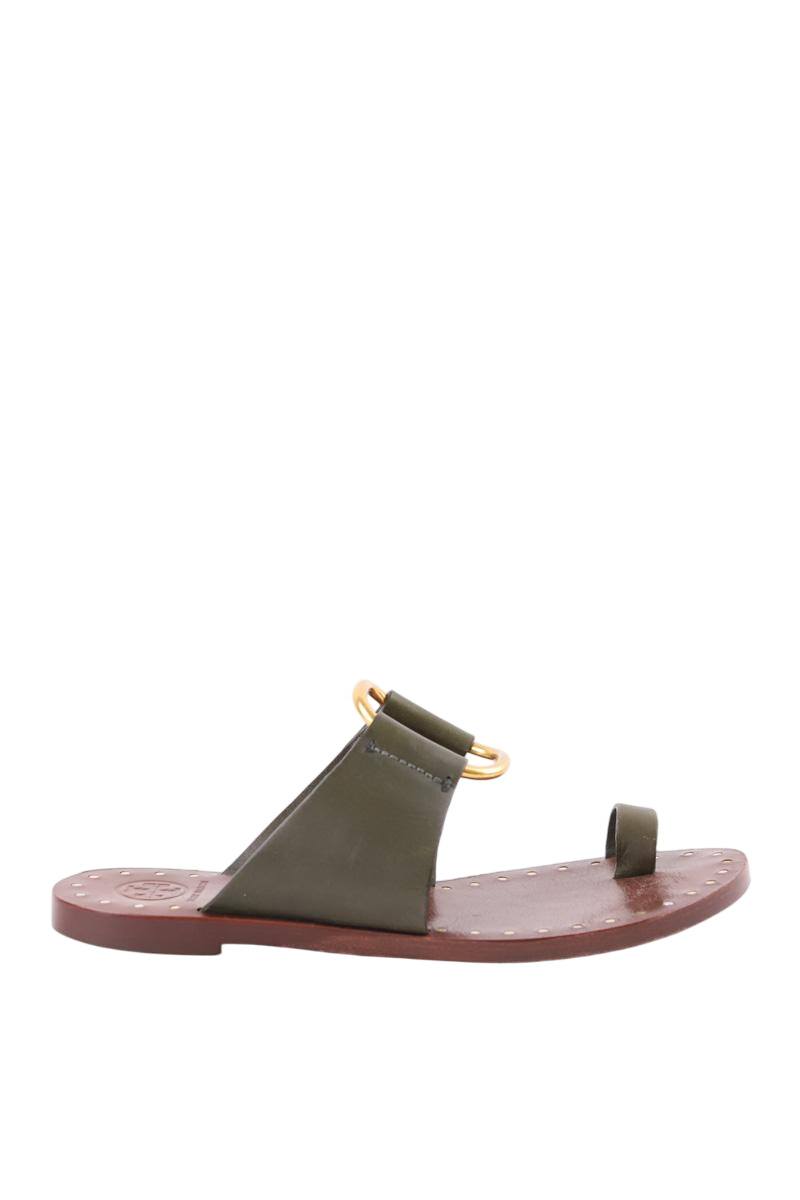 Sandales en cuir - Main Image