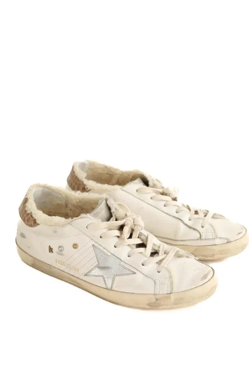Baskets Golden Goose Blanc