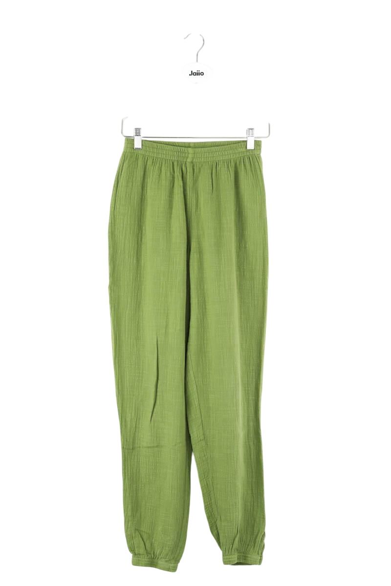 Pantalon à taille élastique forêt verte Ulla Popken | La Redoute