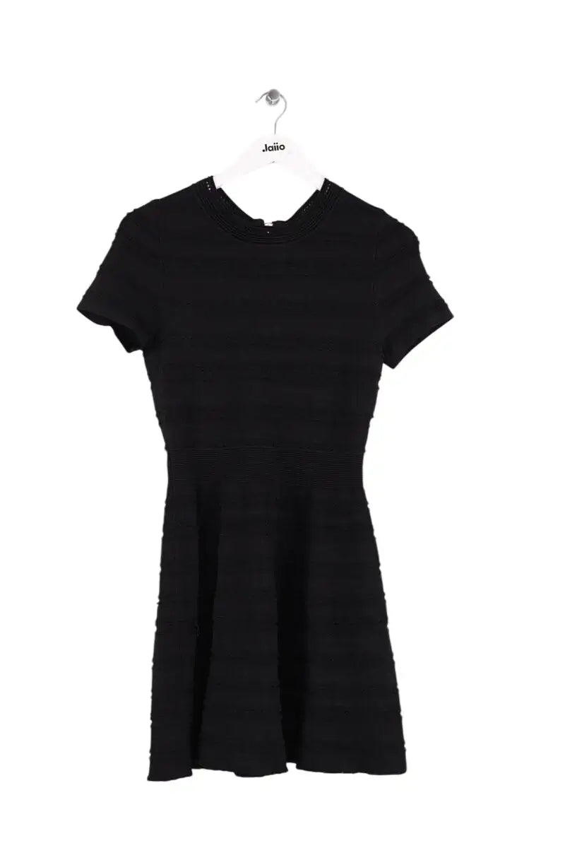 Robe The Kooples Noir en Viscose, taille S - Seconde Main