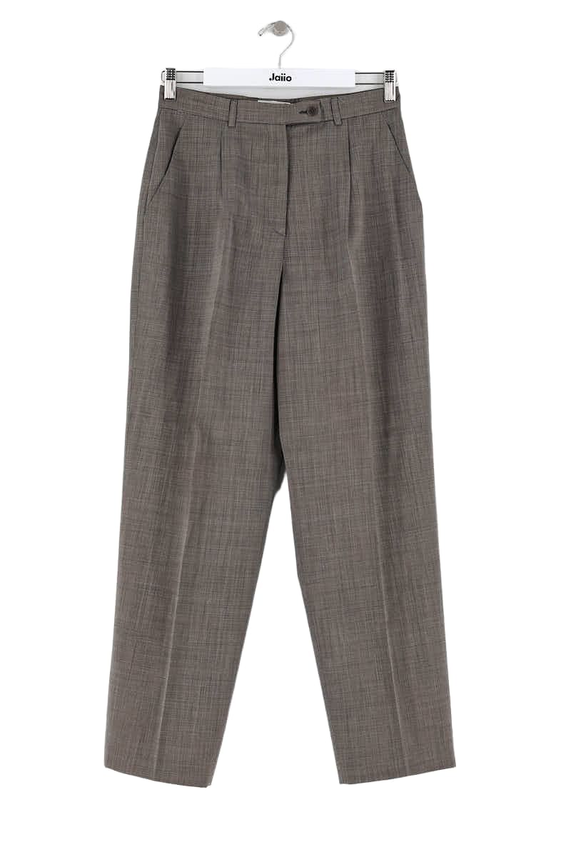 Pantalon large Calvin Klein Gris