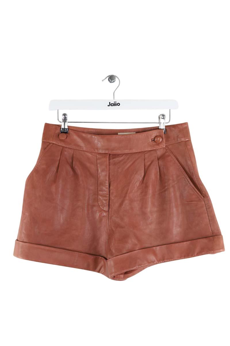 Jupe-short Marron Sézane - Taille 38 (M) - Neuf Sans étiquettes - Tissu Croisé Polyester