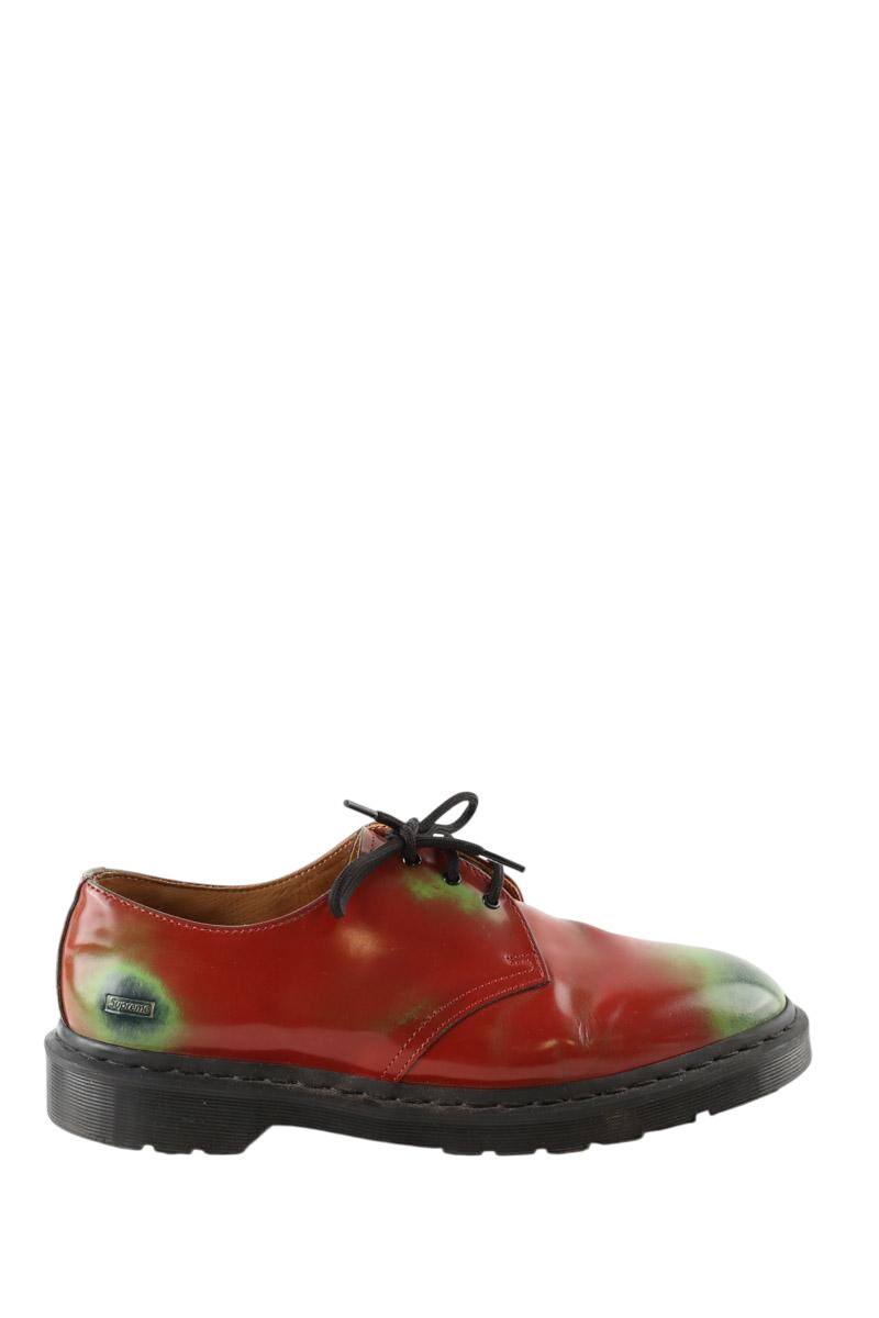 Chaussures à lacets Dr. Martens Rouge
