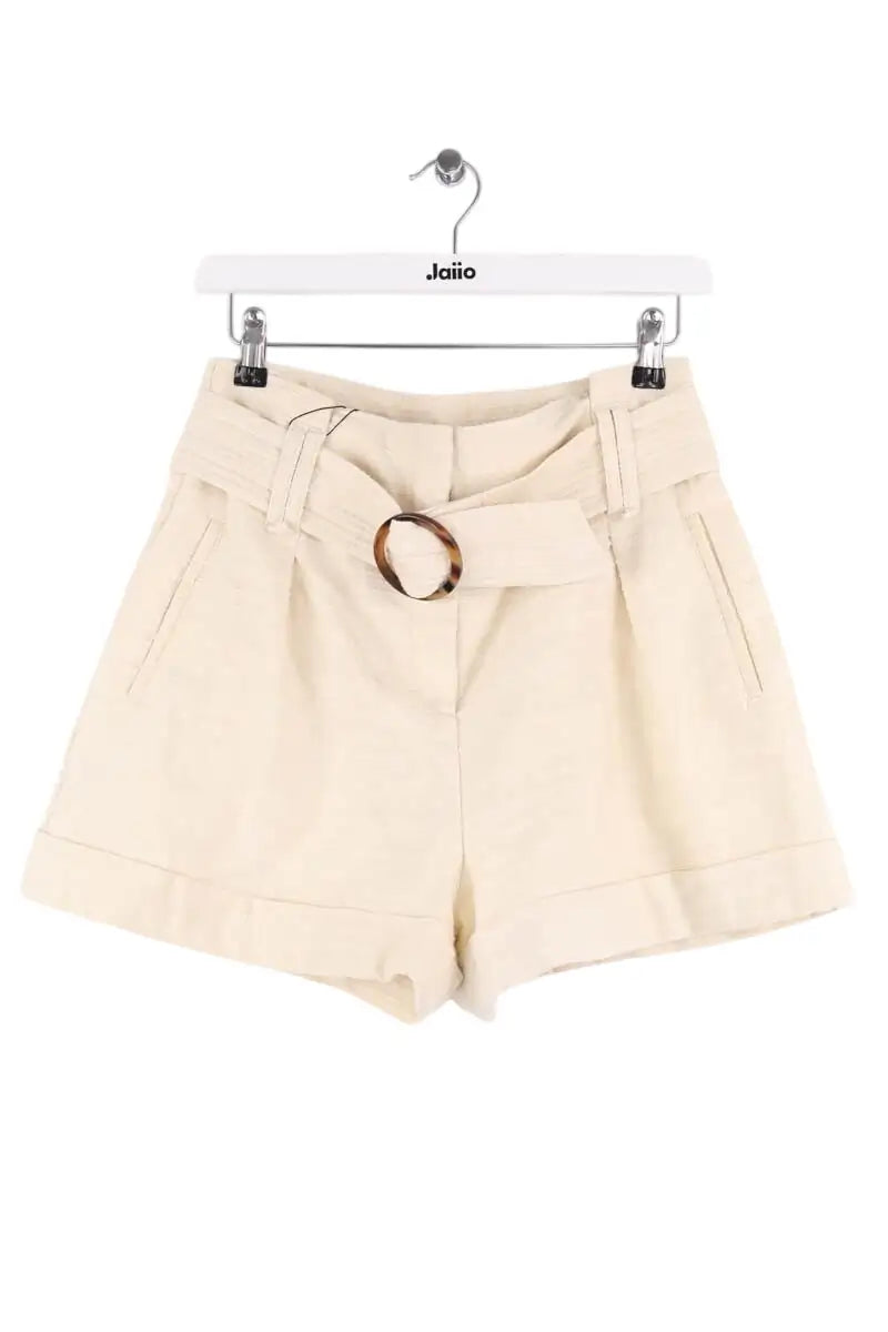Mini short Sézane Ecru en Coton, taille M - Seconde Main