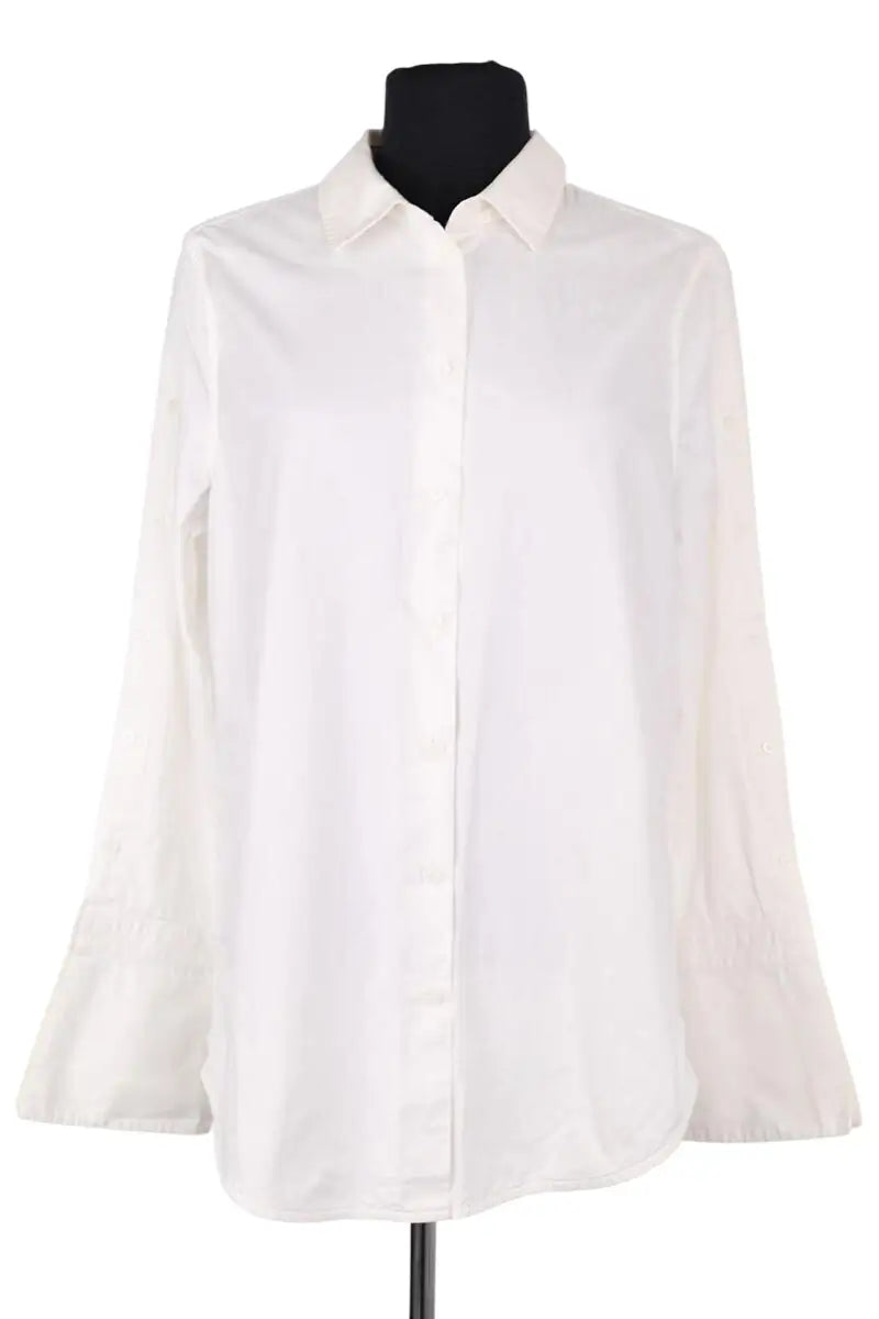 Chemise Equipment Blanc en Coton, taille S - Seconde Main