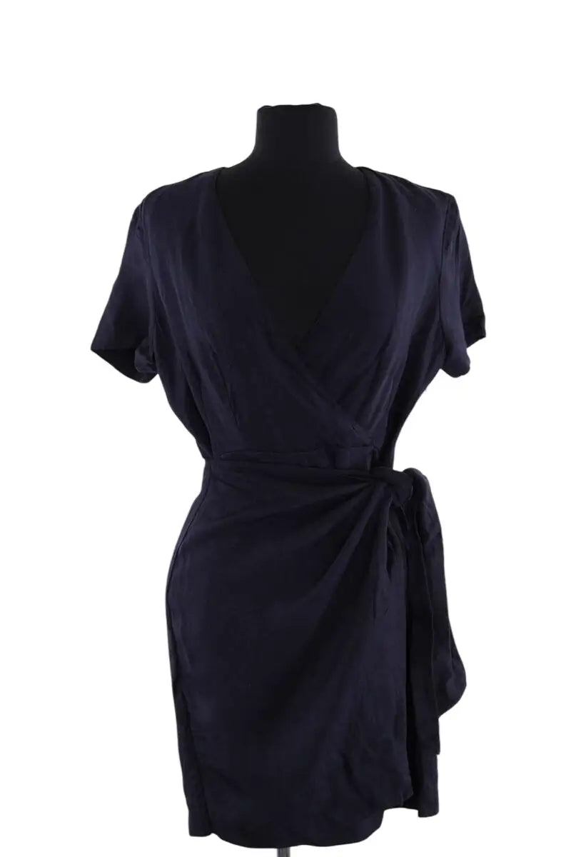 Robe Claudie Pierlot Marine en Viscose, taille M - Seconde Main