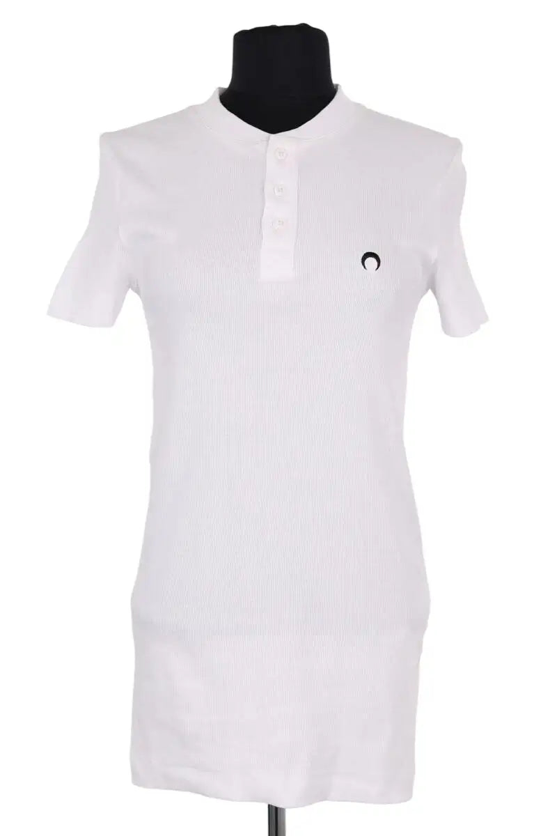 Top Marine Serre Blanc en Coton, taille XS - Seconde Main