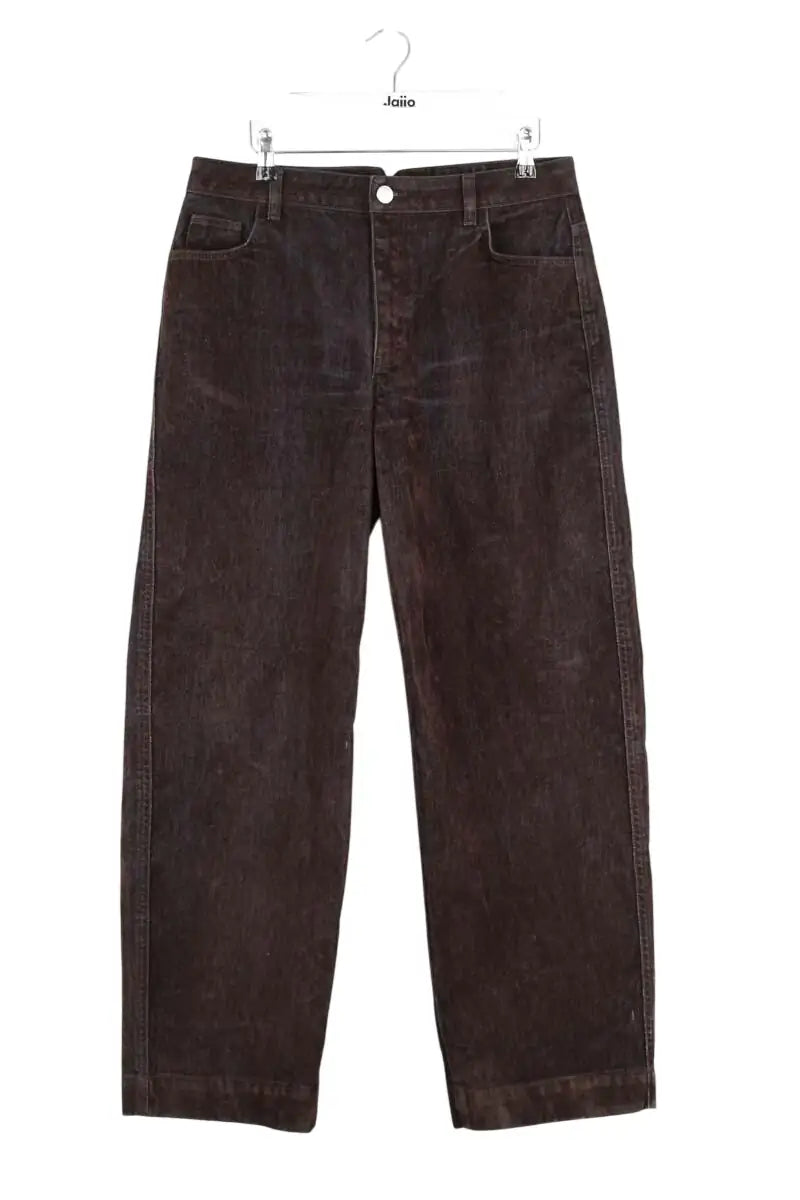 Pantalon large Damson Madder Marron