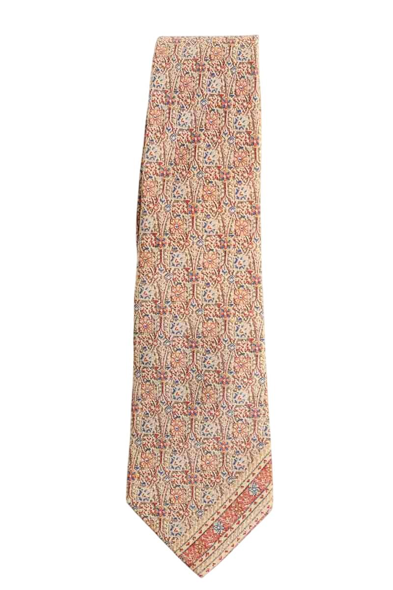Cravate LANVIN En Soie Multicolore – Occasion, état à Vérifier