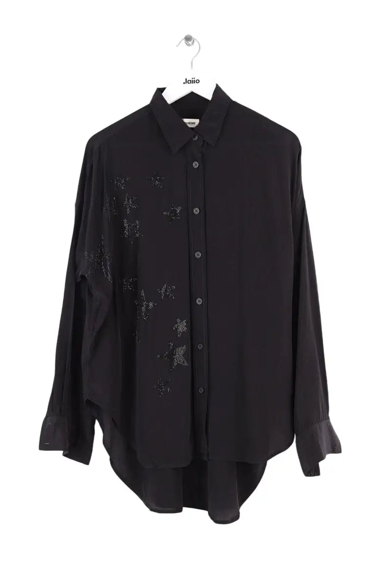Chemise Zadig & Voltaire Noir en Synthétique, taille M - Seconde Main