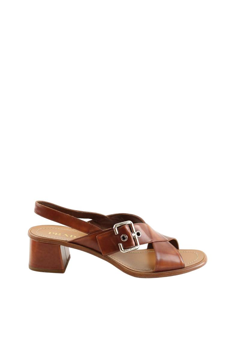 Sandales Prada Marron