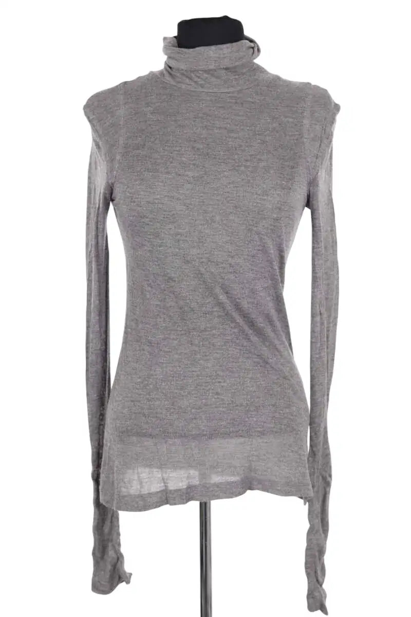 Top Barbara Bui Gris en Viscose, taille S - Seconde Main