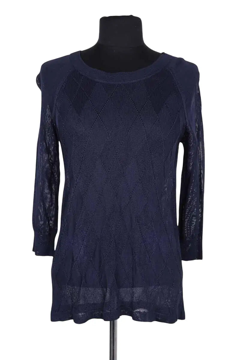 T-shirt Isabel Marant Marine en Viscose, taille M - Seconde Main