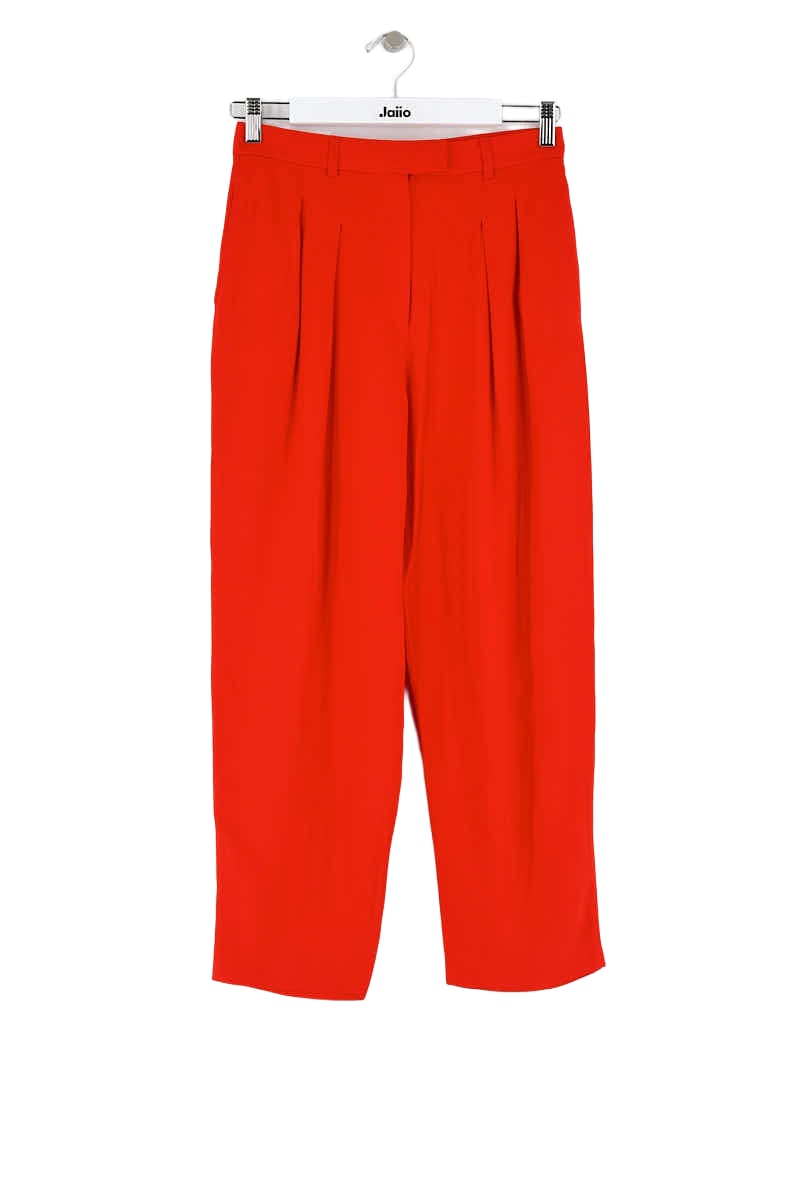 Pantalon large APC Rouge