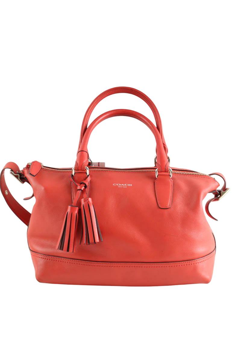 Sac porté épaule Coach Rouge