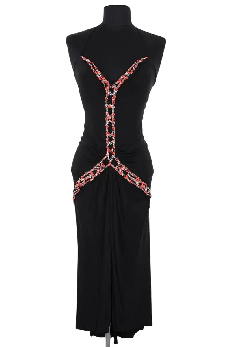Robe Roberto Cavalli Noir en Synthétique, taille XS - Seconde Main