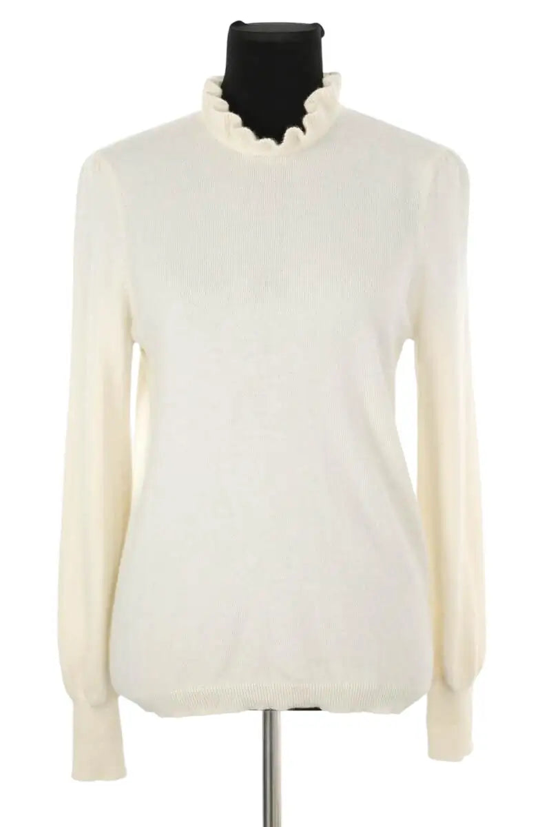 Pull Eric Bompard Ecru