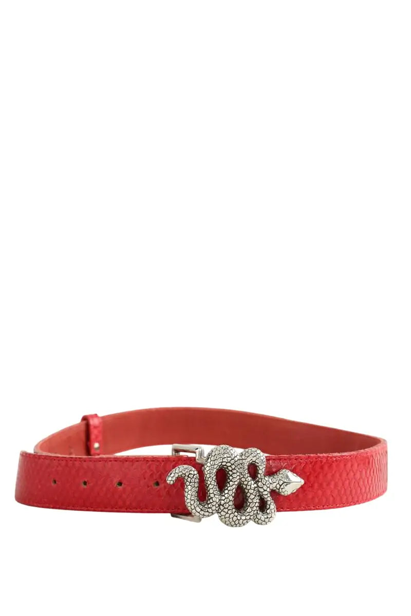 Ceinture Claris Virot Rouge
