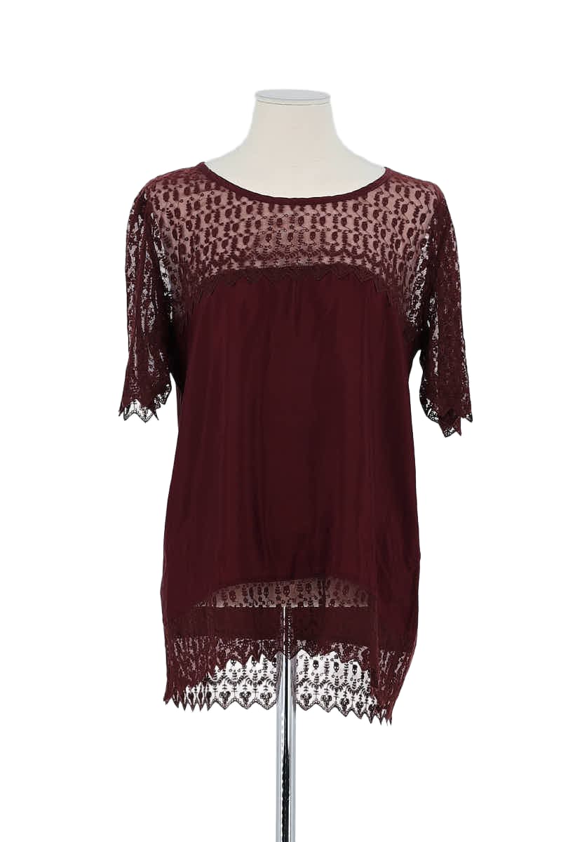 T-shirt The Kooples Bordeaux