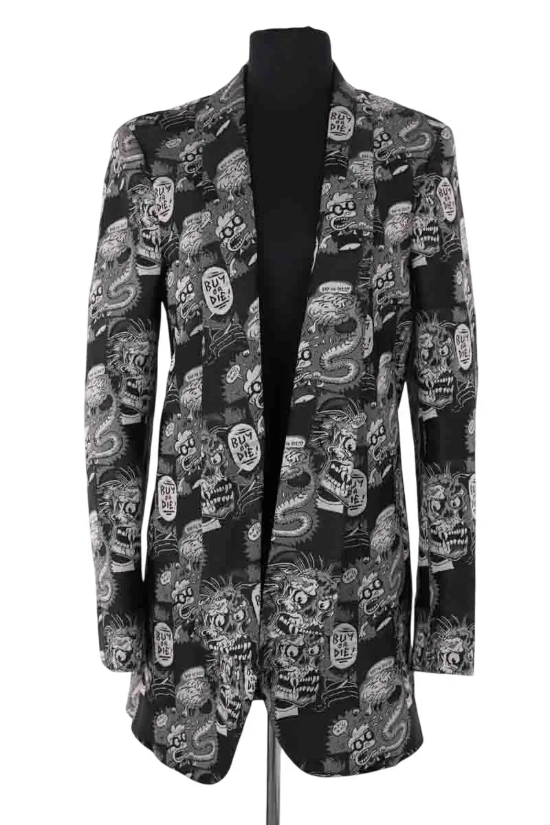 Veste Comme Des Garçons Noir en Synthétique, taille S - Seconde Main