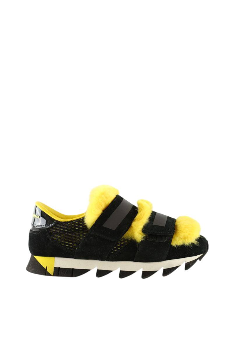 Baskets Dolce & Gabbana Jaune