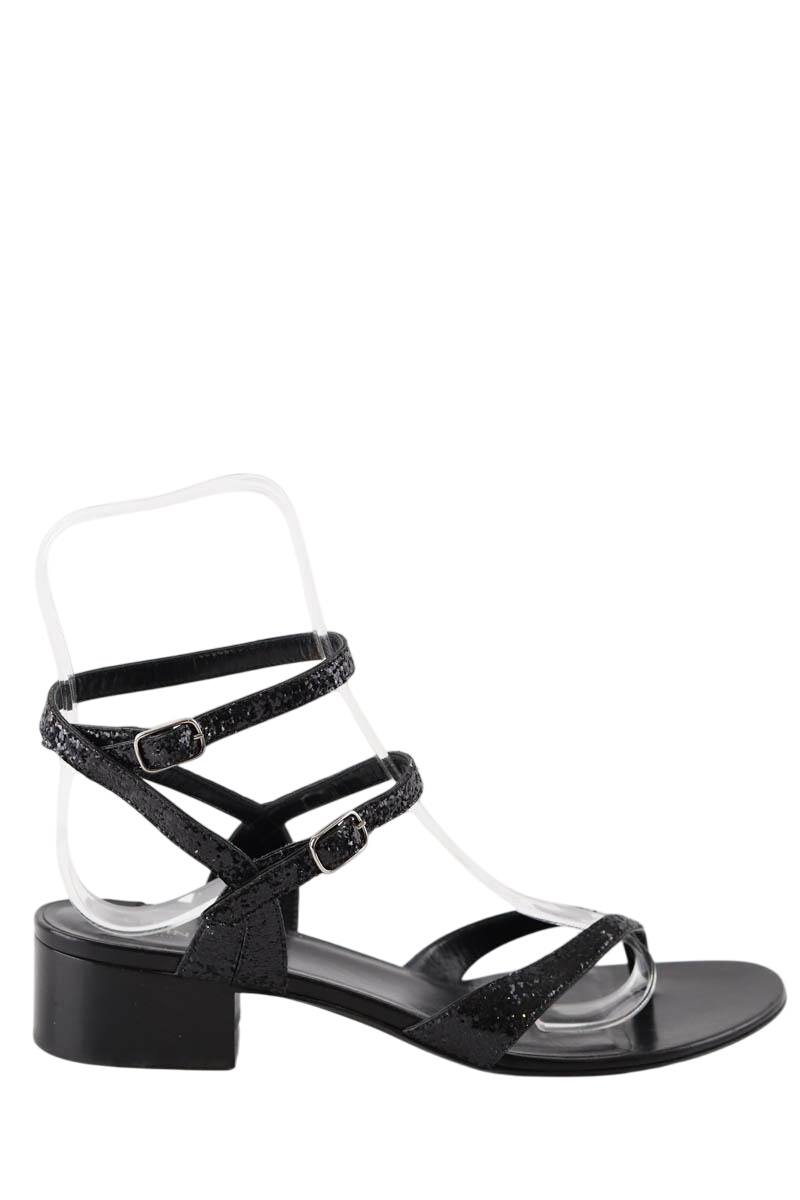 Sandales en talon Celine Noir