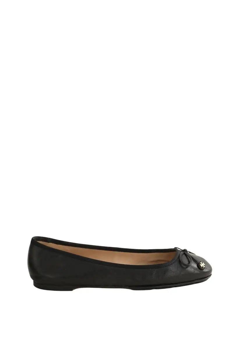 Ballerines Tory Burch Noir en Cuir, taille 37 - Seconde Main