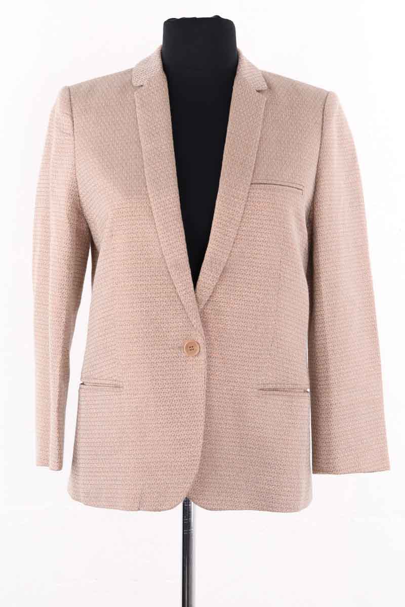 Blazer Zadig & Voltaire Beige en Viscose, taille S - Seconde Main