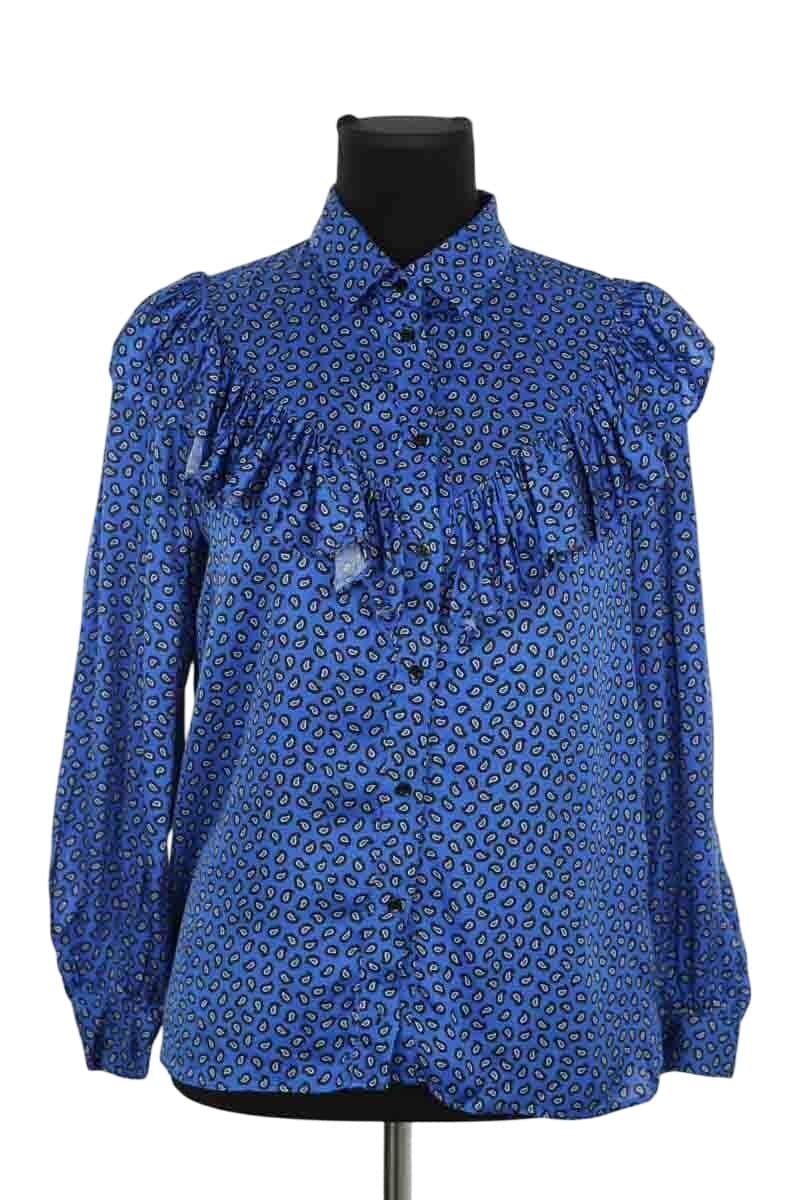 Blouse/tunique MAJE Taille 1 - Noir Et Blanc - Occasion Très Bon état