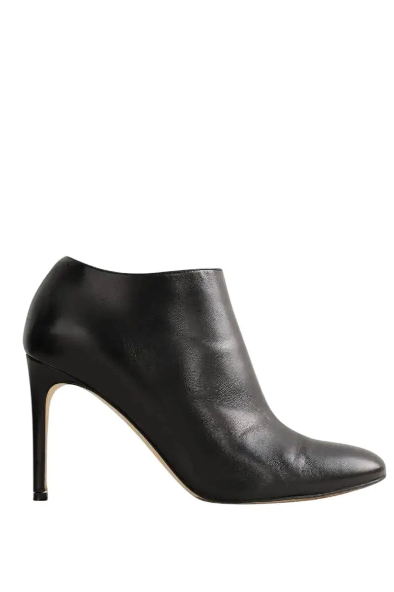 Boots Sergio Rossi Noir en Cuir, taille 35 - Seconde Main
