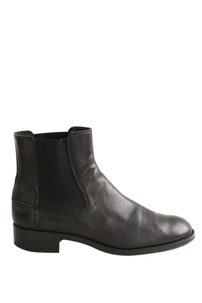 Boots Tod's Noir en Cuir, taille 41 - Seconde Main