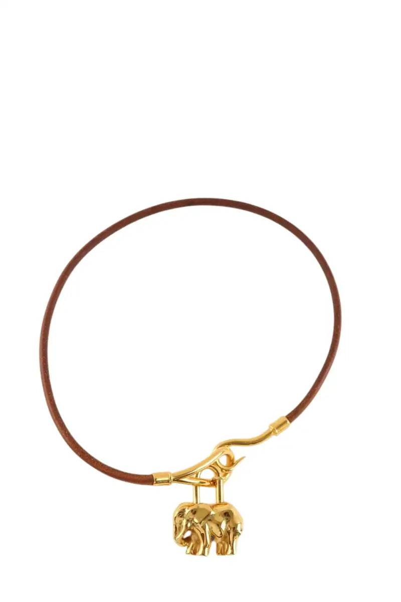 Bracelet Hermès Marron en Cuir - Seconde Main