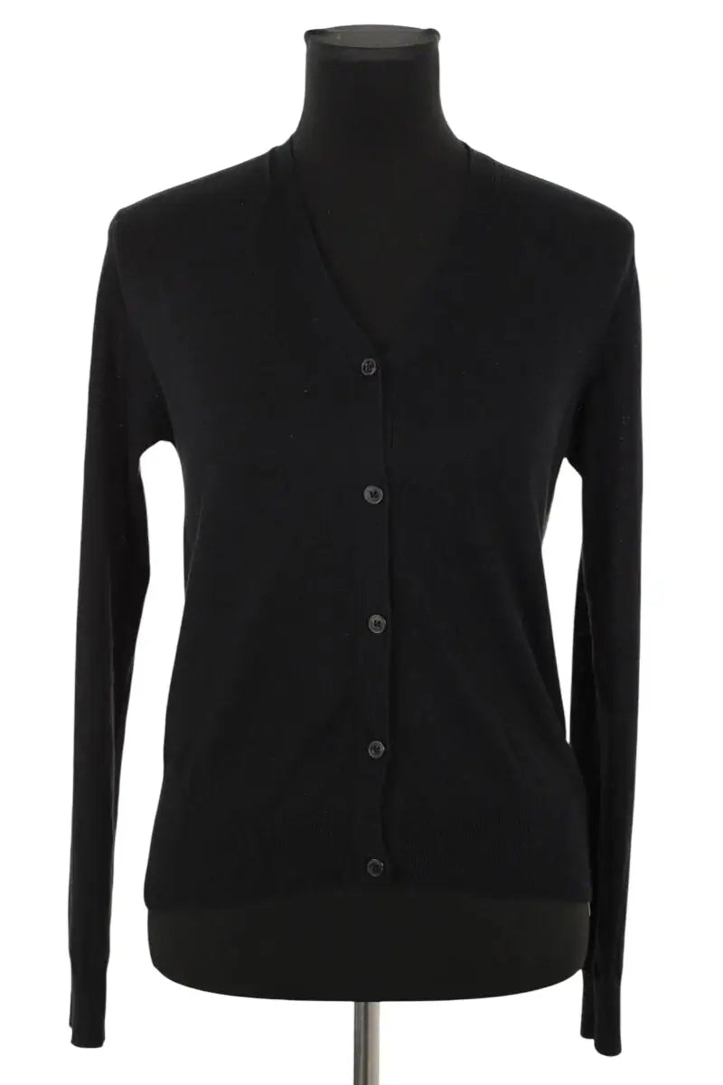 Cardigan Closed Noir en Lin, taille S - Seconde Main
