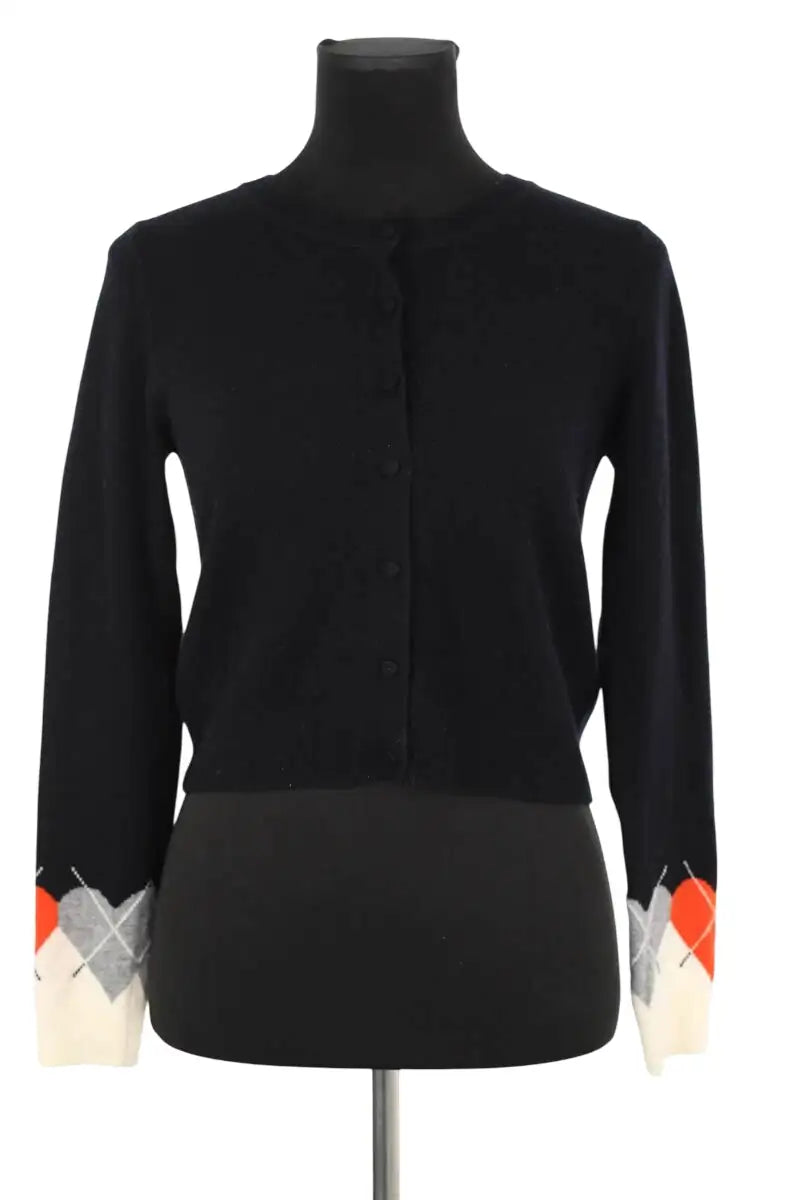 Cardigan Paule Ka Noir en Laine, taille S - Seconde Main
