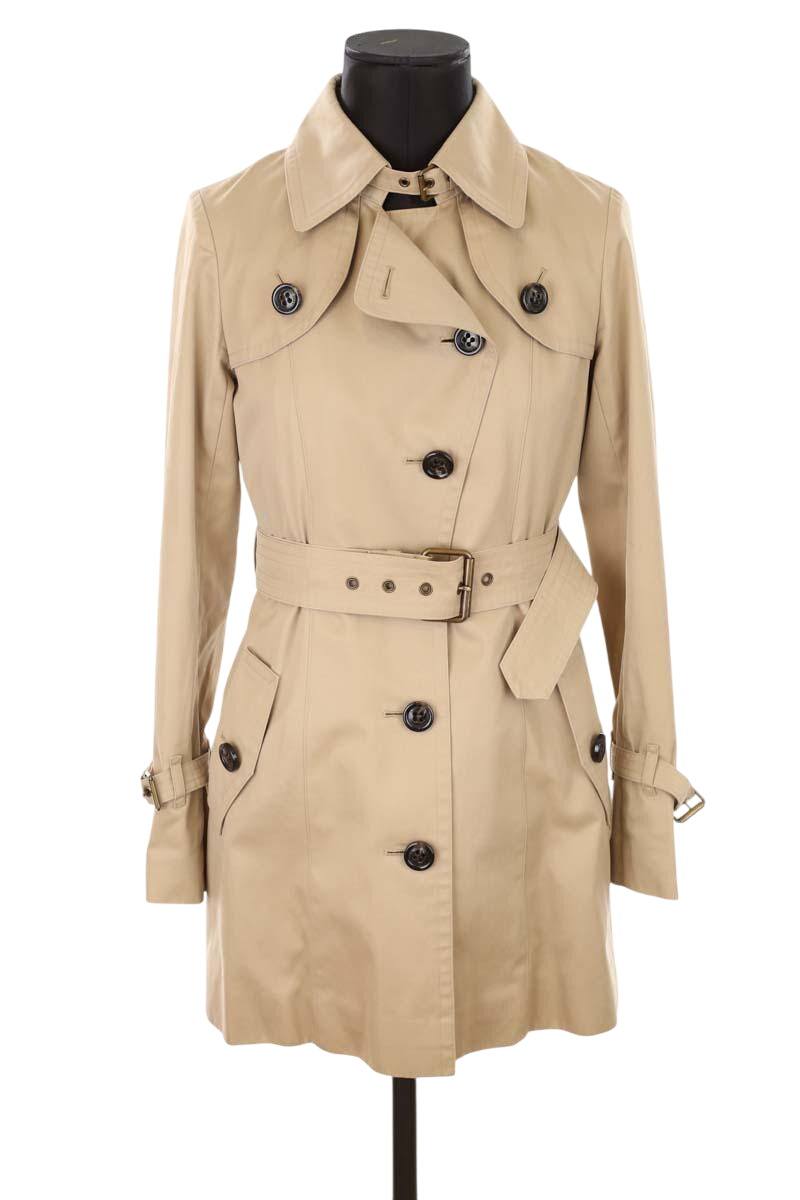 Burberry's cashmere　coat 9 beige BURBERRY Cashmere Trench Coat | Holt Renfrew