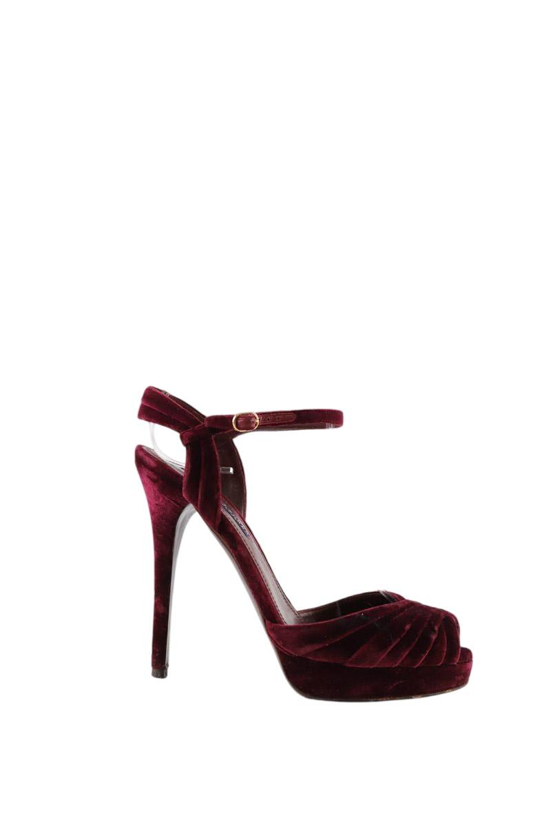 Talons Ralph Lauren Bordeaux