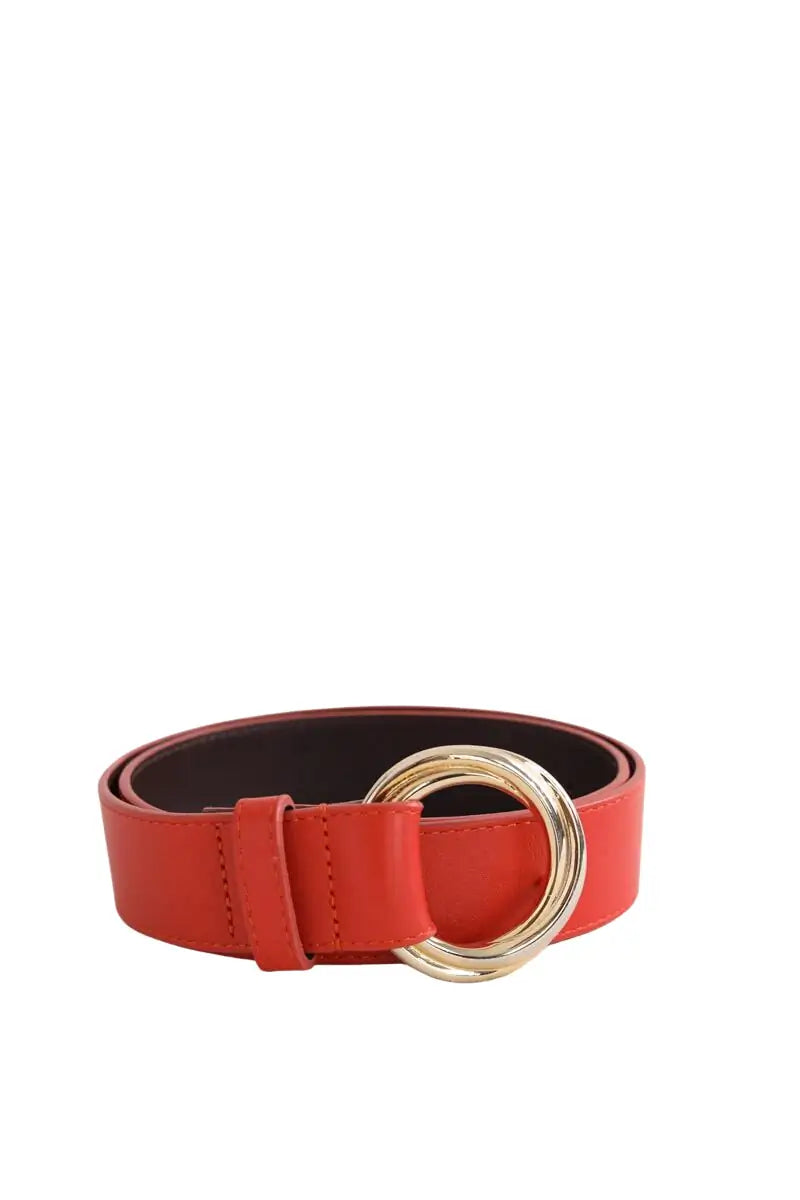 Ceinture en cuir Sézane Rouge en Cuir, taille S - Seconde Main