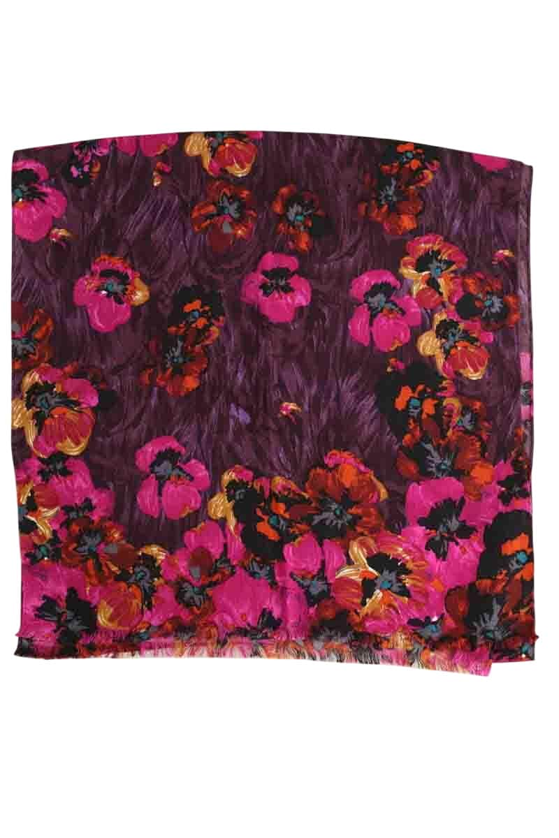 Chèche Kenzo Rose en Laine - Seconde Main