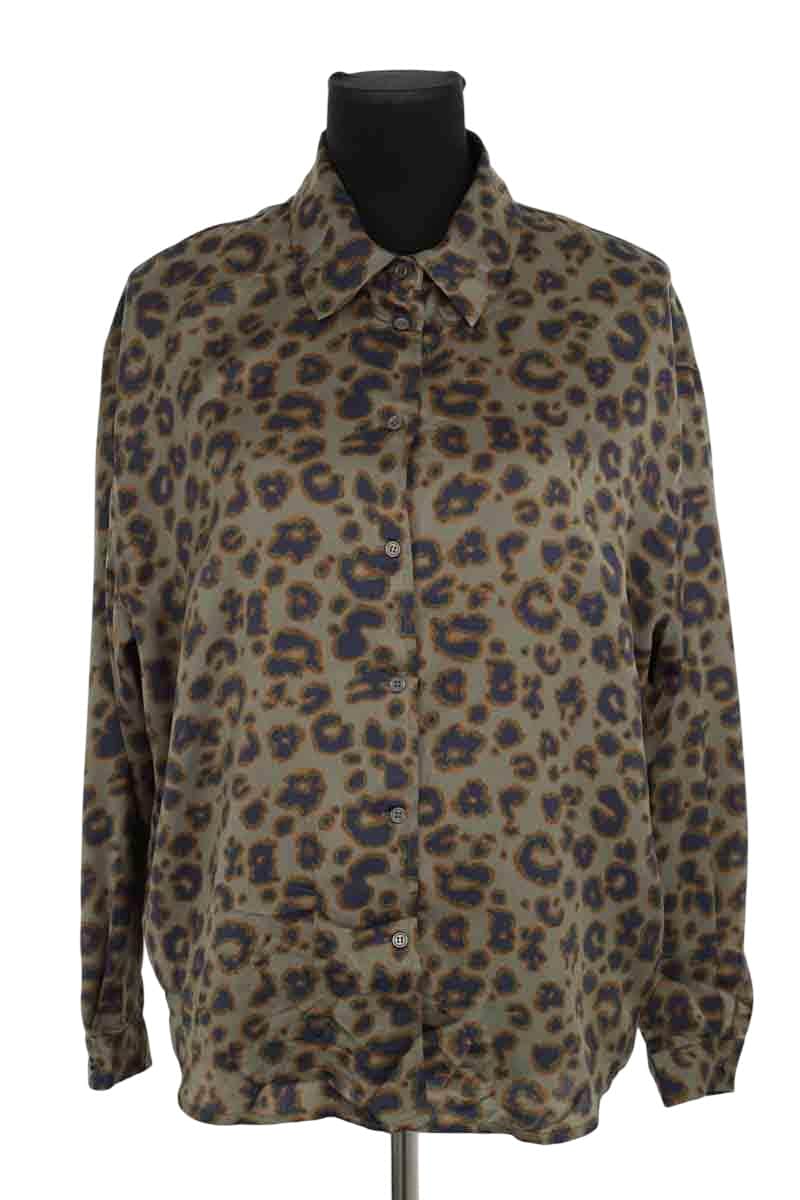 Chemise Bash Kaki en Synthétique, taille S - Seconde Main