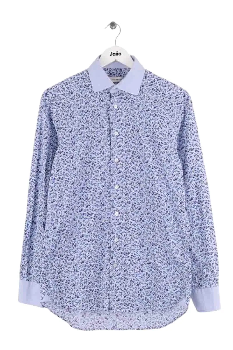 Chemise Etro Bleu en Coton, taille M - Seconde Main