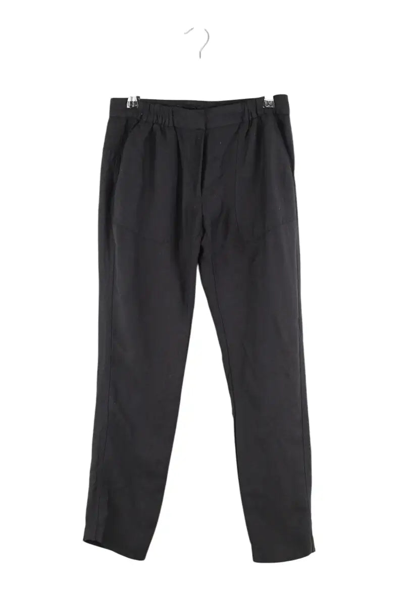Chino The Kooples Noir en Viscose, taille S - Seconde Main