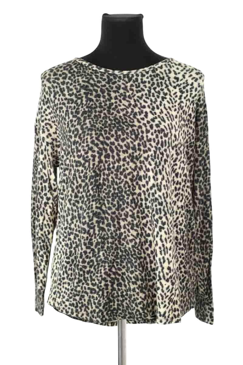 T-shirt Majestic Filatures Marron