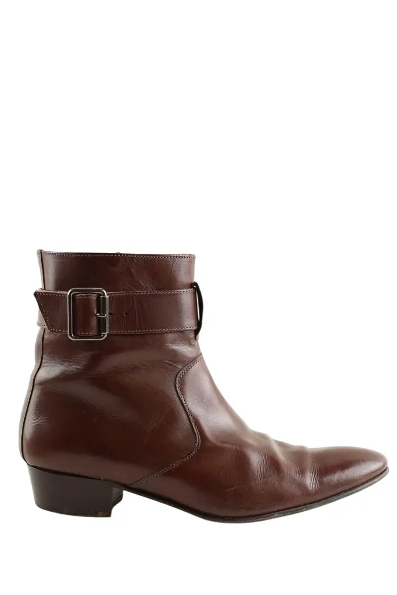 Bottines Homme Talon Cubain Moya – Cuir Authentique, Style Élégant Et Confortable Fabriqué En Espagne